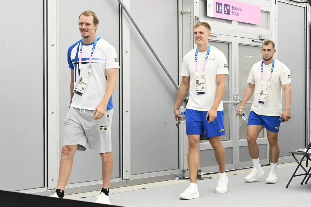 Lassi Etelätalo, Oliver Helander ja Toni Keränen heittävät tänään keihäänheiton karsinnassa.